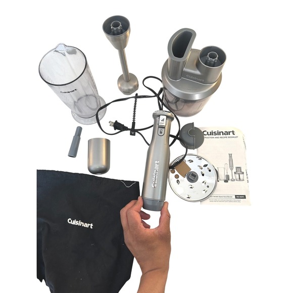 Spped Sticker Cuisinart | Kitchen | Cuisinart Silver Hb40pc Smart Stick Variable ...